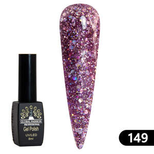 Гель-лак Black Elite 149, Global Fashion 8 мл