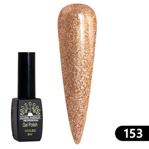 Гель-лак Black Elite 153, Global Fashion 8 мл