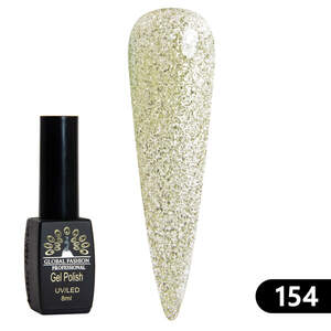 Гель-лак Black Elite 154, Global Fashion 8 мл