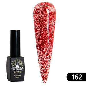 Гель-лак Black Elite 162, Global Fashion 8 мл