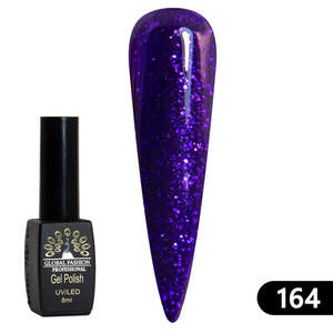 Гель-лак Black Elite 164, Global Fashion 8 мл