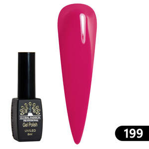 Гель-лак Black Elite 199, Global Fashion 8 мл