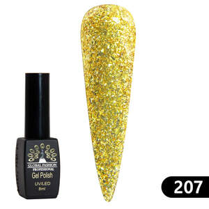 Гель-лак Black Elite 207, Global Fashion 8 мл