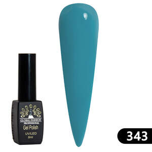 Гель-лак Black Elite 343, Global Fashion 8 мл