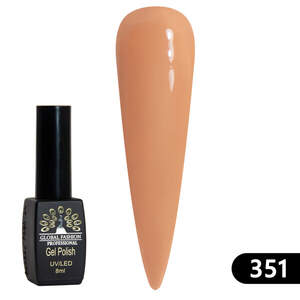 Гель-лак Black Elite 351, Global Fashion 8 мл