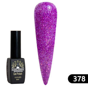 Гель-лак Black Elite 378, Global Fashion 8 мл