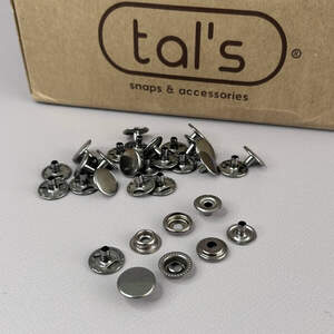 Кнопка #61 (киевская) 15мм Никель (720шт) Tals (00246)