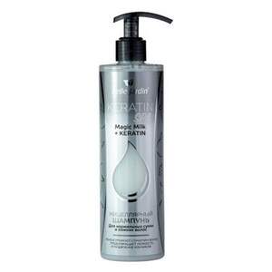 Мицеллярный шампунь для сухих и ломких волос Keratin Spa Magic Milk, 400 мл Мицеллярный шампунь для сухих и ломких волос Keratin Spa Magic Milk, 400 мл