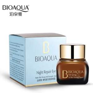 Ночной лифтинг-крем для кожи вокруг глаз Bioaqua Night Repair Eye Cream, 20 г Ночной лифтинг-крем для кожи вокруг глаз Bioaqua Night Repair Eye Cream, 20 г