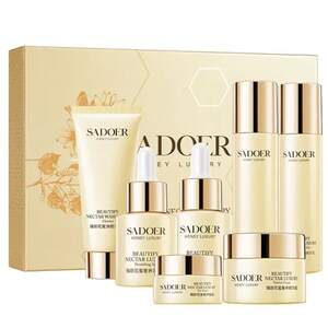 Подарочный набор косметики для женщин Sadoer Honey Luxury, 7в1 Подарочный набор косметики для женщин Sadoer Honey Luxury, 7в1