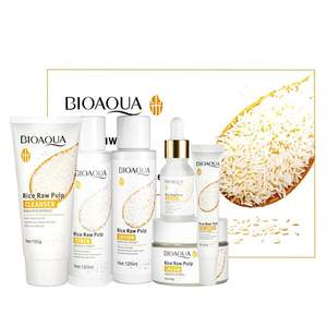 Подарочный набор косметики для лица Bioaqua Rice Raw Pulp Set, 6в1 Подарочный набор косметики для лица Bioaqua Rice Raw Pulp Set, 6в1