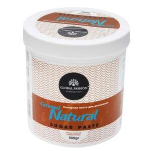 Сахарная паста для шугаринга Global Fashion 900 гр, Caramel