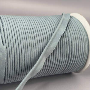 Кант хлопковый 50 полиэстер - серый (319)