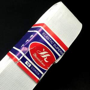 Широкая китайская резинка для одежды 5см х 8,5м Белая