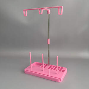 Держатель для ниток (подставка) на швейную машину и оверлока - розовый