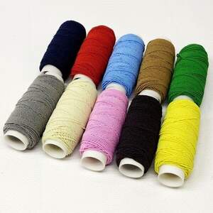 Нитка резинка 10шт., микс