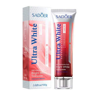 Отбеливающая зубная паста Sadoer Ultra White с гранатом и сакурой, 100г