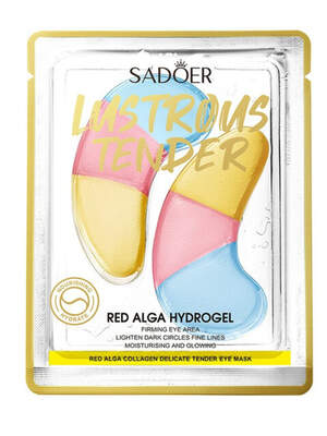 Патчи под глаза тройного действия с экстрактом красных водорослей Sadoer, 7,5мл Патчи под глаза тройного действия с экстрактом красных водорослей Sadoer, 7,5мл
