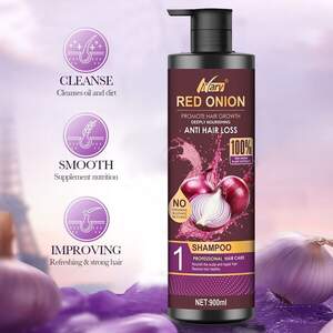 Шампунь против выпадения волос с экстрактом лука Nary Red Onion, 900мл