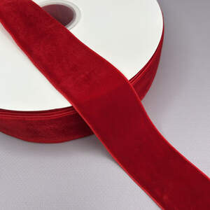 Бархатная лента декоративная 3,8 см 20 м - 8538 Бархатная лента декоративная 3,8 см 20 м - 8538