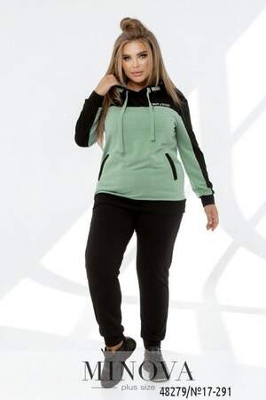 Спортивний Костюм №17-291-Оливка