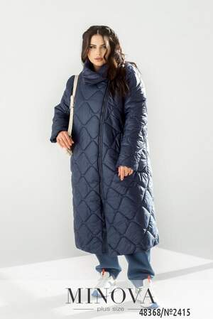 Куртка №2415-Синій