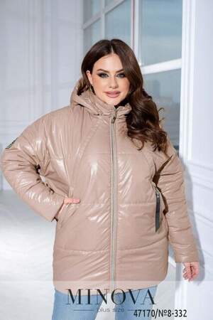 Куртка №8-332-Пудра
