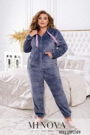 Комбінезон №2389-Джинс