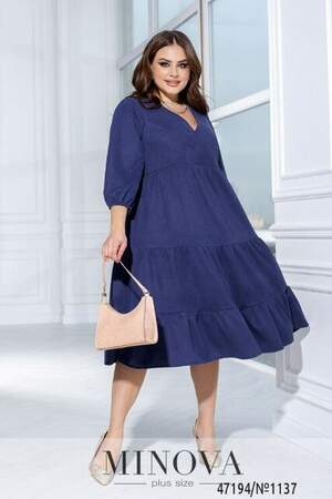 Сукня №1137-Індіго Сукня №1137-Індіго