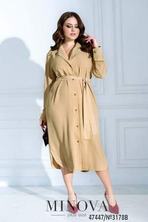 Сукня №3178В-Пісочний Сукня №3178В-Пісочний