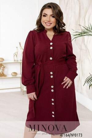 Сукня №0173-Бордо Сукня №0173-Бордо