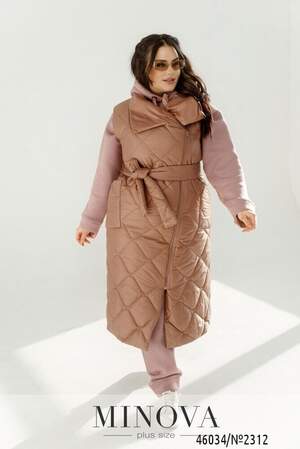 Жилет №2312-Капучино