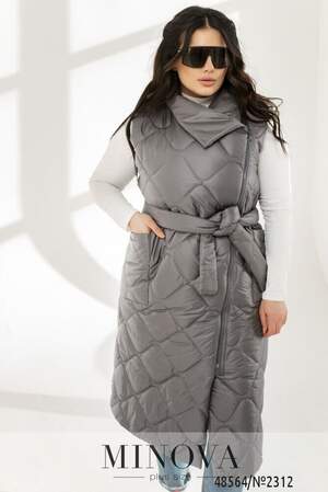 Жилет №2312-Сірий