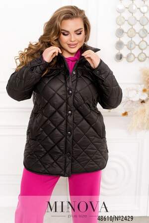 Куртка №2429-Чорний