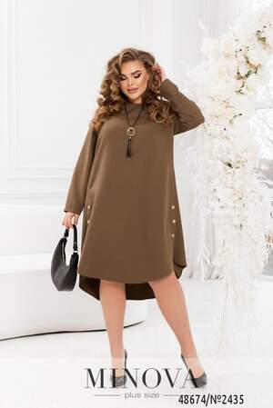 Сукня №2435-Бежевий Сукня №2435-Бежевий