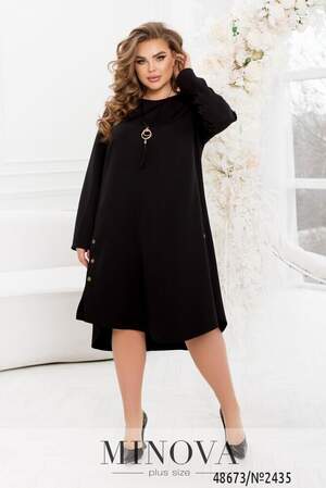 Сукня №2435-Чорний Сукня №2435-Чорний