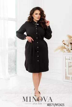 Сукня №2425-Чорний Сукня №2425-Чорний