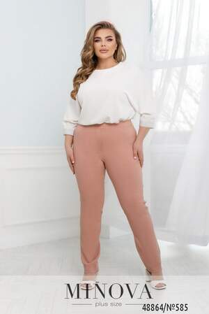Брюки №585-Персик Брюки №585-Персик