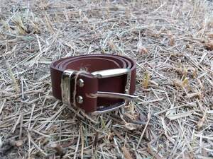 Шкіряний чоловічий ремінь арт. 0001