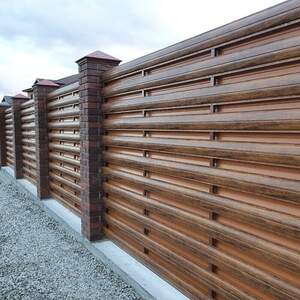 Штакетник металевий, евроштакетник, європаркан від виробника