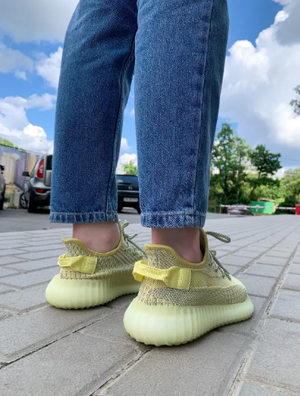 Жовто-зелені рефлективні ізі буст 350