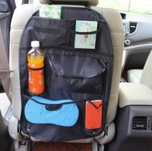 Органайзер на спинку сиденья для авто. Удобный органайзер в машину