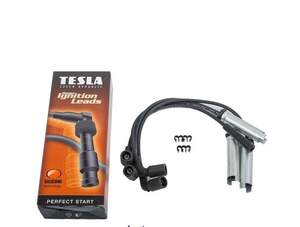 Провода высоковольтные Lanos, Aveo, Nexia 8 кл. силикон (бронепровода) TESLA.