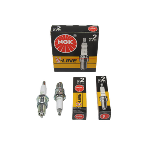 Свечи зажигания 2101-07, 2121-213, 2108-099, ЗАЗ 1102, Lanos V-Line 2 с резистором (8 кл) NGK