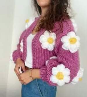 Стильна жіноча кофтинка (на замовлення) Стильна жіноча кофтинка (на замовлення)