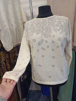 Блузка з трикотажу