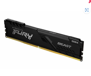 Модуль пам'яті Kingston Fury DDR4 32Gb Beast 3600 MHz Black (KF436C18BB/32)