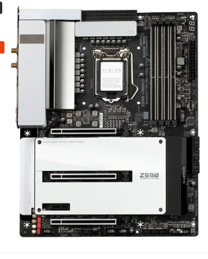 Материнская плата Gigabyte Z590 Vision D (s1200, Intel Z590, ATX)