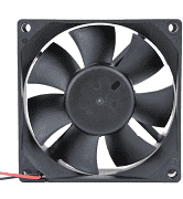 Вентилятор DC 80x80x25, 12V Вентилятор DC 80x80x25, 12V