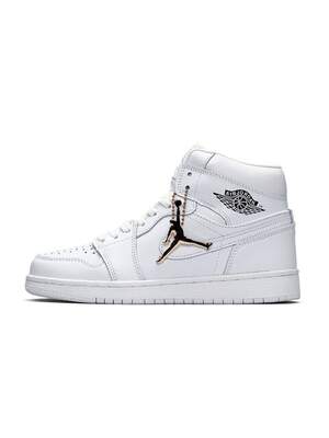 Кросівки Nike Air Jordan High All White / 39- 39